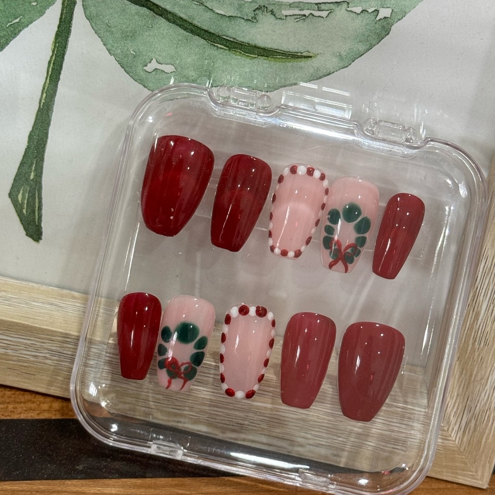 Hand Painted Press-On Nails